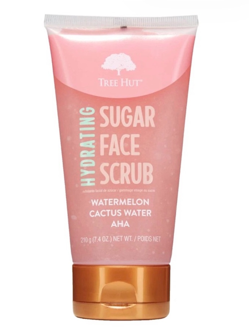 Tree Hut Hydrating Sugar Face Scrub - Watermelon Cactus Water AHA